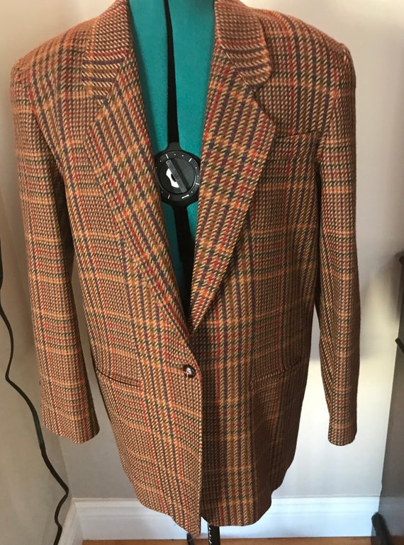 Vintage 1990’s Designer Alfred Sung Sport Wool Jac