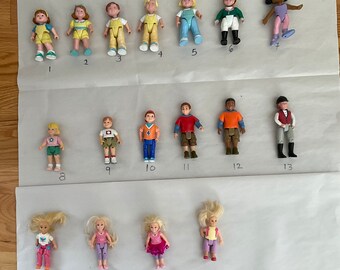 Vintage Fisher Price Loving Family Dollhouse Dolls Children You Choose