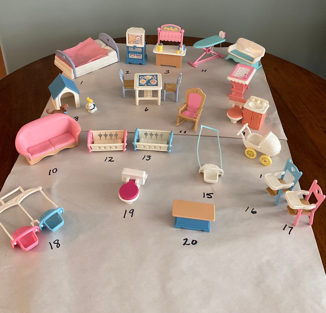 Fisher Price Loving Family Dream Dollhouse Furniture Etsy