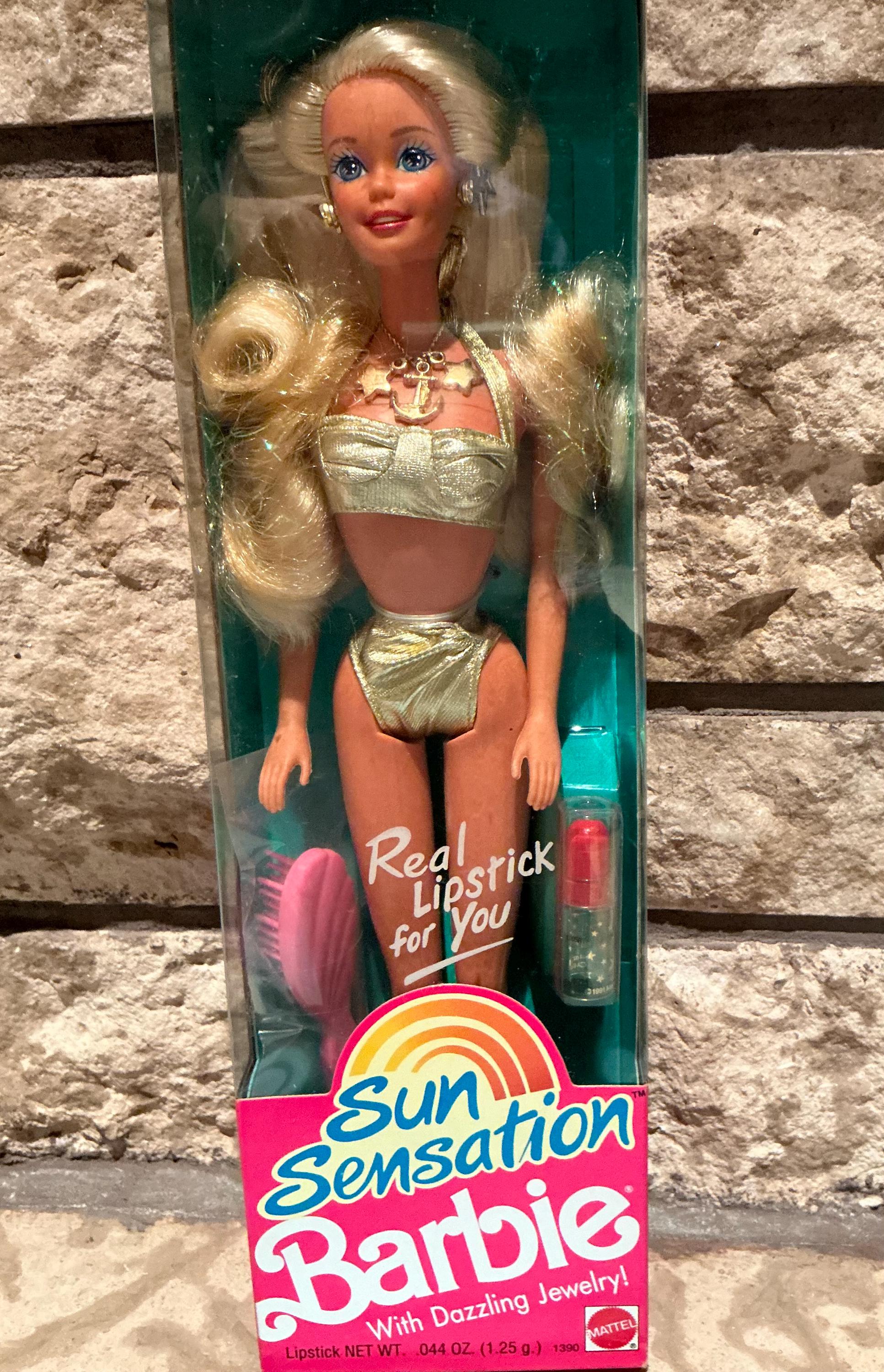 Poupée Barbie Sun Sensation - Mattel Vintage, Occasion - Pour Collection Ou Jeu