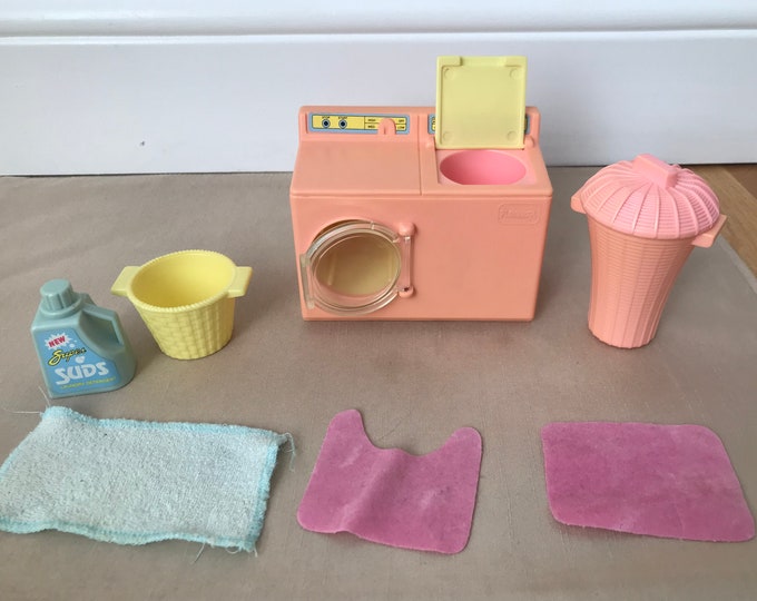 Playskool Victorian Mansion Dollhouse Laundry Set 1991 is Compatible
