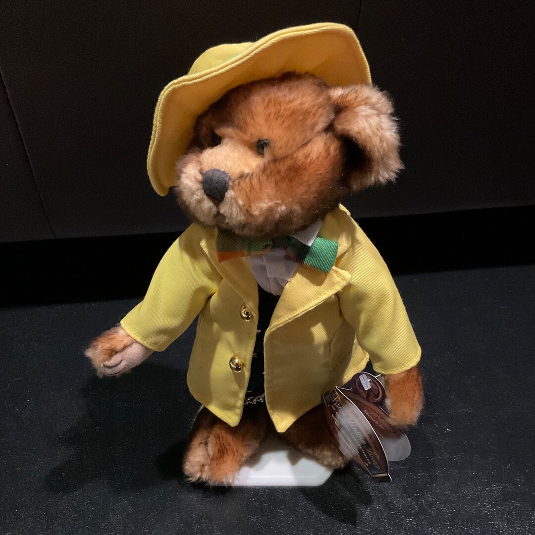 Vintage Brass Button Bear 20th Century Collectibles Mookie Etsy