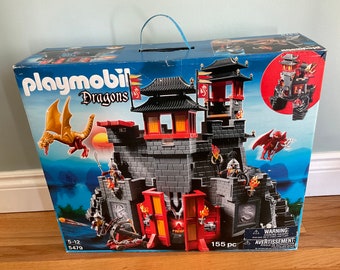 Playmobil #5479 Great Asian Dragons Castle Play Set 155 PC Nuevo en caja sellada