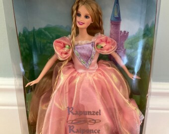 Vintage 2001 Rapunzel Barbie Collector Edition  Doll New N.R.F. Box Mattel 53973