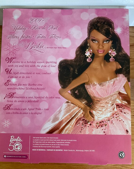 2009 holiday barbie african american hotsell
