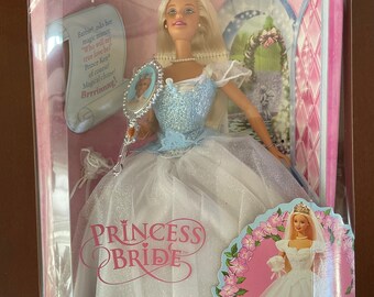 Vintage 2000 Princess Bride Barbie Collector Doll New N.R.F. Box Mattel 28251