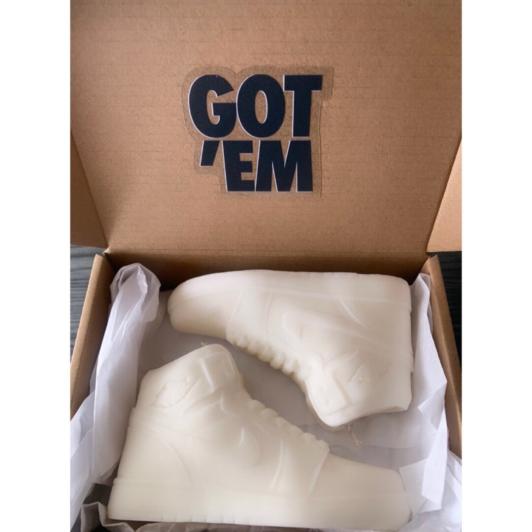 Air Jordan 1 Candle Bundle Sneaker Candles Small Shoe Etsy