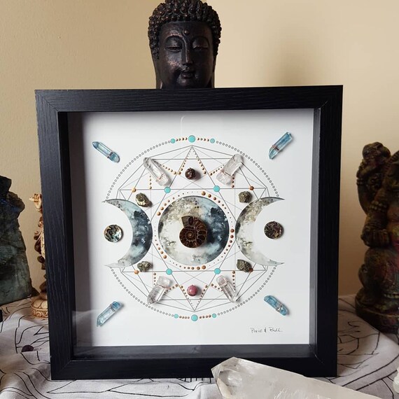 pics Crystal Grid Artwork etsy