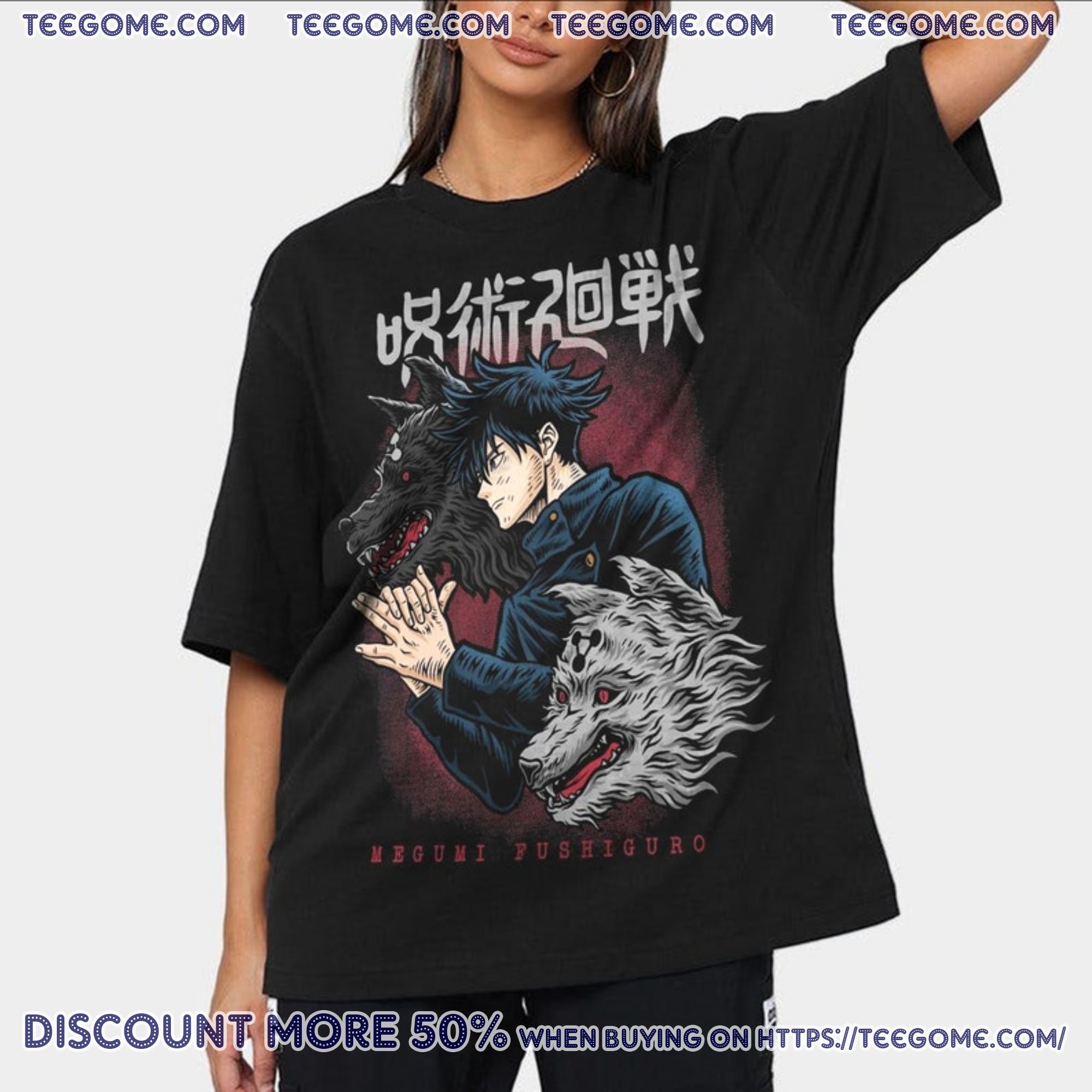 Discover Sukuna Itadori Jujutsu Kaisen Anime T-Shirt