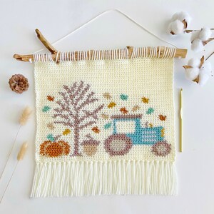Crochet Pattern | The Autumn Dreams Wall Hanging | Wall Hanging Crochet Pattern | Fall Crochet Pattern | Instant Download | PDF