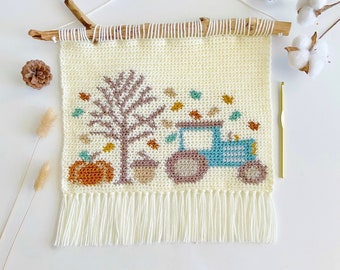Crochet Pattern | The Autumn Dreams Wall Hanging | Wall Hanging Crochet Pattern | Fall Crochet Pattern | Instant Download | PDF