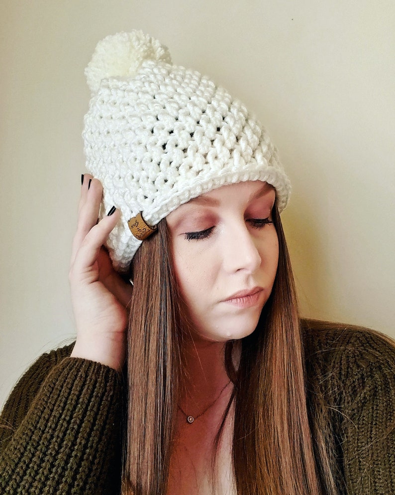 Crochet Pattern The Jenna Beanie Crochet Hat Pattern | Etsy