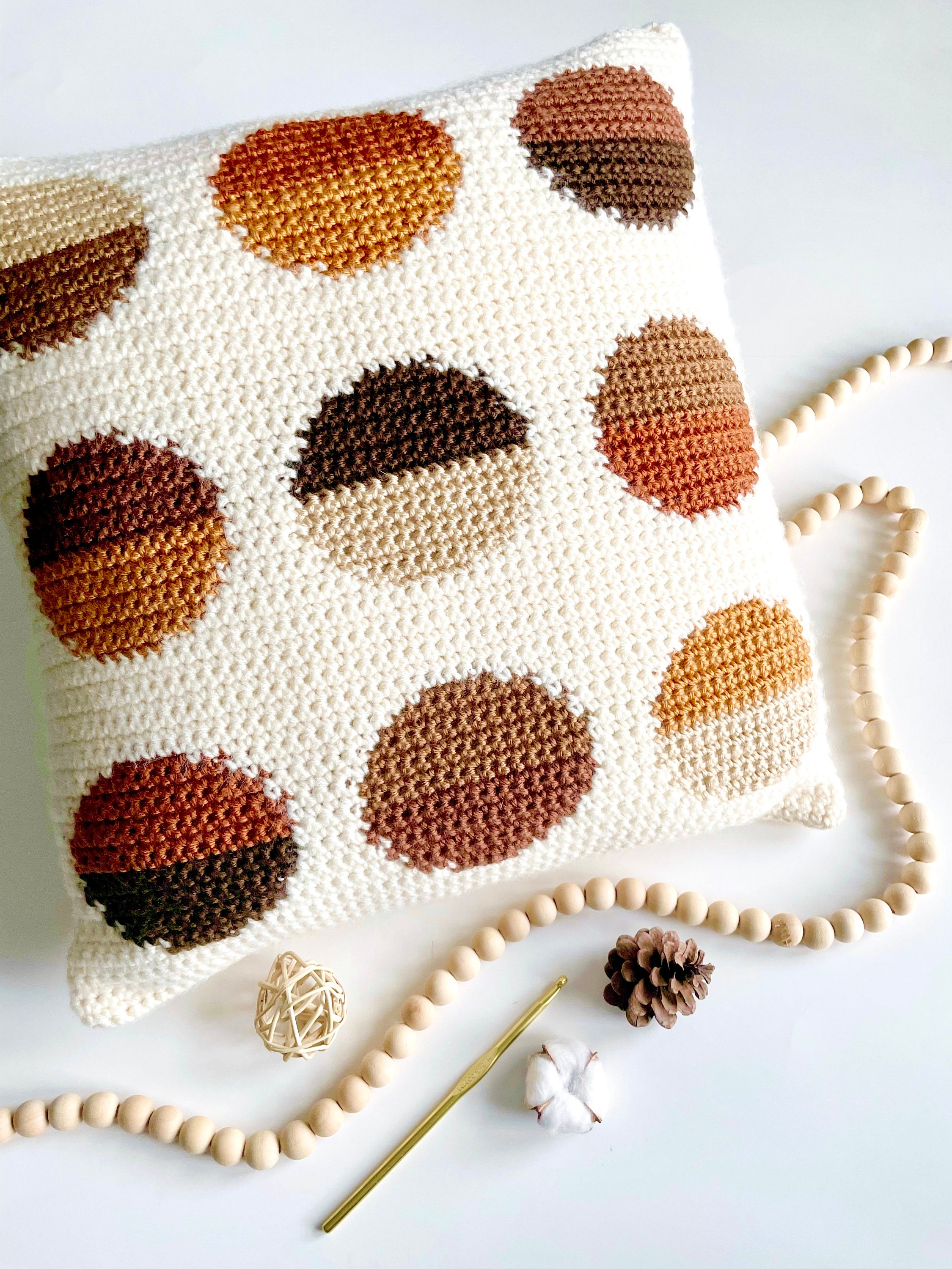 20 Modern Crochet Patterns for Your Wardrobe and Home 17 Crochet Pattern The ColorBlock Mod Pillow Crochet Pillow