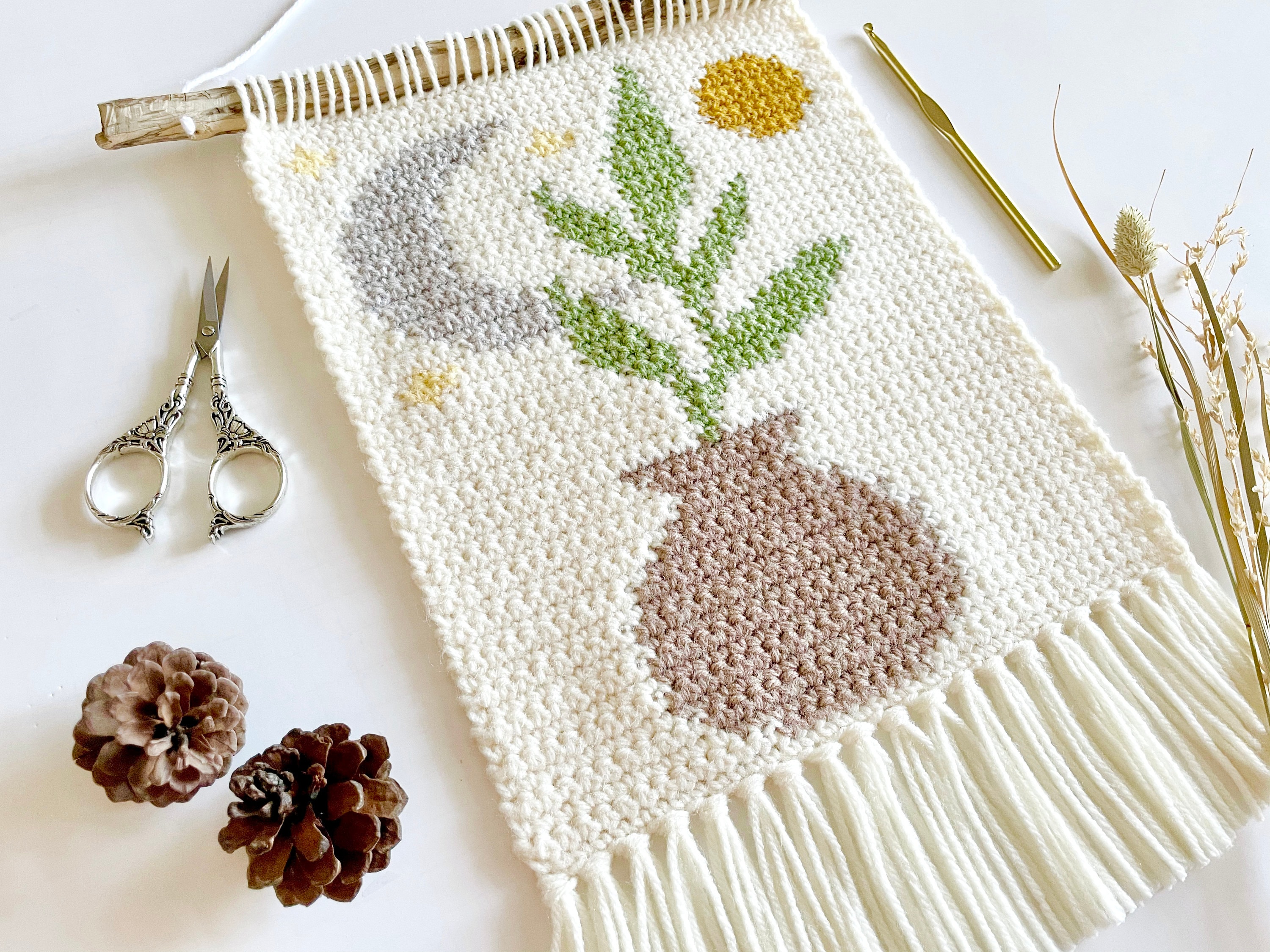 40 Boho Crochet Patterns: Unleash Your Creativity with Trendy Designs 7 Crochet Pattern The Oh So Boho Wall Hanging Crochet Wall