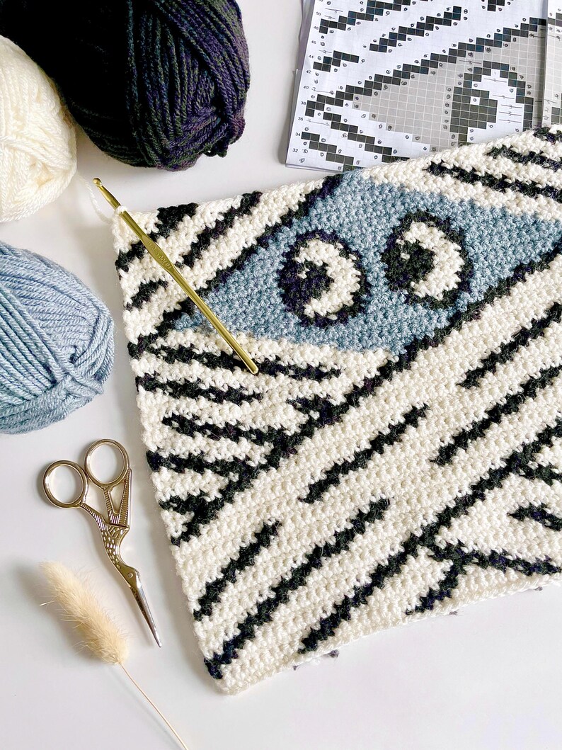 Crochet Pattern | Where is My Mummy Wall Hanging | Wall Hanging Crochet ...