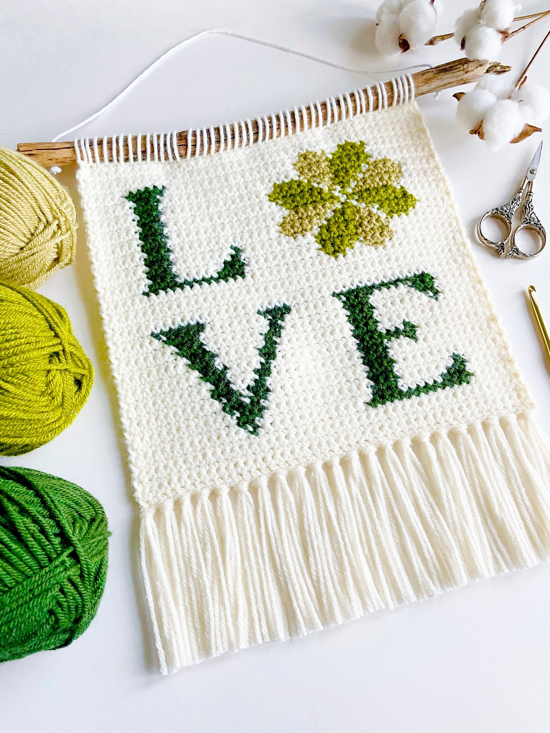 Lucky Love Wall Hanging Pattern