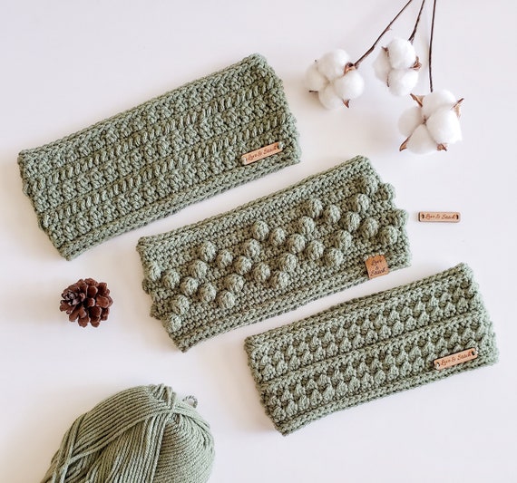 Crochet Pattern Bundle | Crochet Headband Pattern Bundle | Crochet Earwarmer Pattern Bundle | Instant Download | PDF Download | 4 PDF
