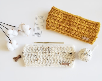 Crochet Pattern | The Lainey Headband | Crochet Headband Pattern | Crochet Earwarmer Pattern | Crochet Puff Stitch Pattern | PDF