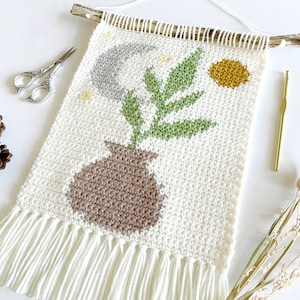 Crochet Pattern | The Oh So Boho Wall Hanging | Crochet Wall Hanging Pattern | Boho Crochet Pattern | Instant Download | PDF image 3