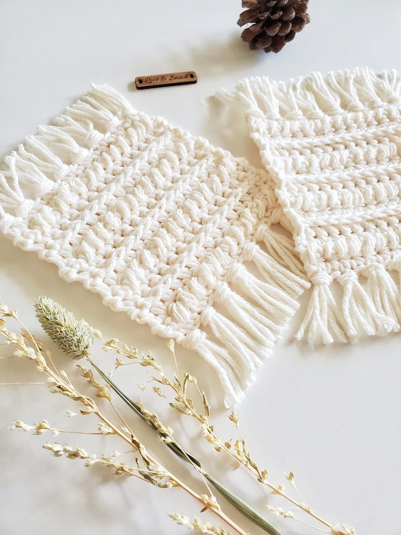 Crochet Pattern The Darcie Mug Rug Crochet Mug Rug Pattern Etsy