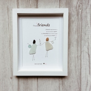 Perfecto regalo único para la amistad Pebble Arte amigo Personalizado Perfecto regalo único para la amistad Pebble Arte amigo Personalizado