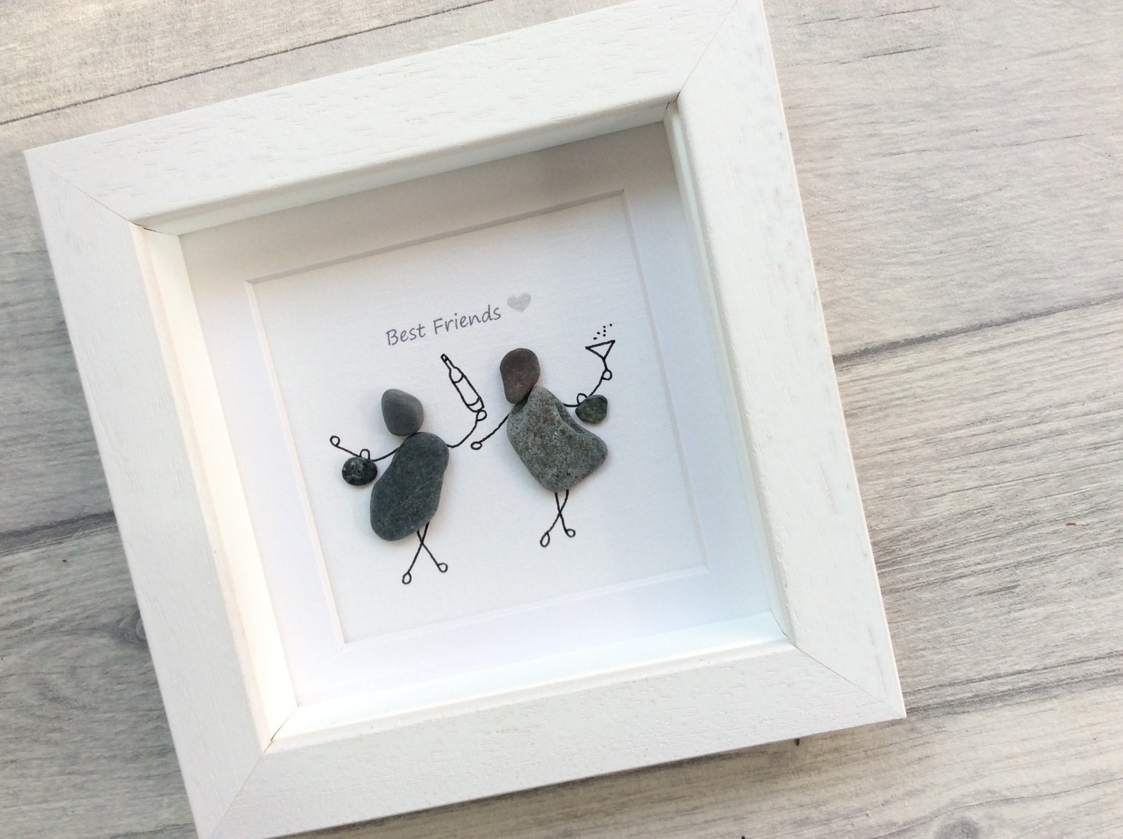 Pebble Artbest Friends Gift Cornish Pebble Art Quirky Gift Etsy Australia