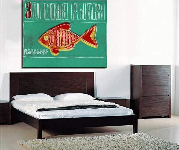 Andy Warhol Red Fish