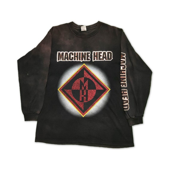vintage machine head long sleeve t shirt