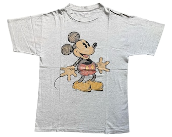rare vintage mickey mouse t shirt single stitched walt disney company