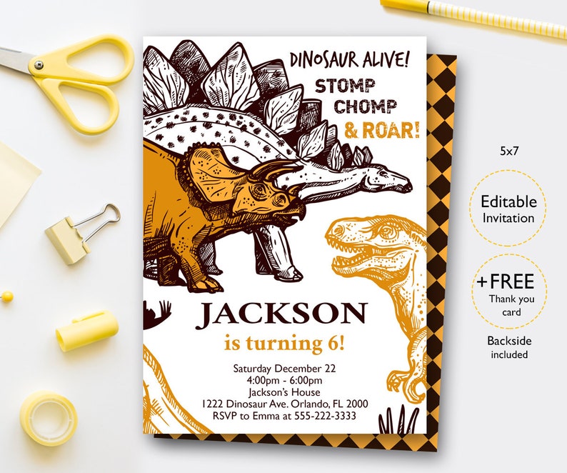 This is a picture of Dinosaur Party Invitations Free Printable intended for safari birthday It's just a graphic of Dinosaur Party Invitations Free Printable intended for safari birthday
