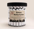 Badass Motherfucker Affirmation Jar - 60 Days of Absolutely Ruthless, Bold & Hilarious Confidence and Motivation for Men. Best Selling Gift!
