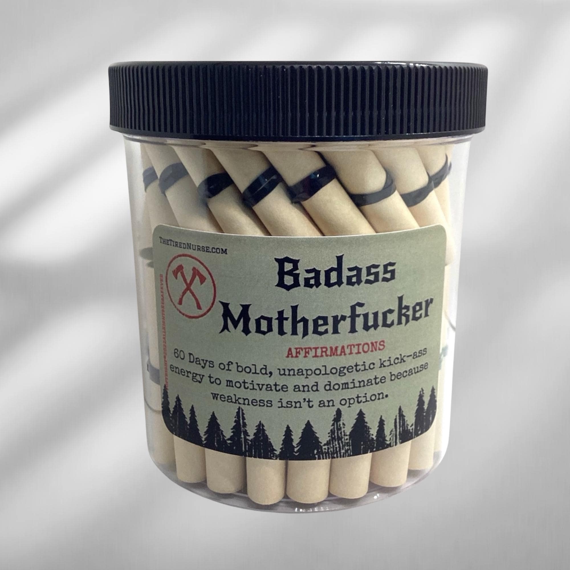 60 Day Badass Affirmation Jar