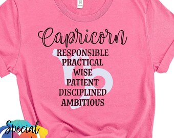 Capricorn SVG, Zodiac - Astrology - Birthday - Zodiac svg, dxf, eps, png, cut file, Cricut, Silhouette Cut file, December January Birthday