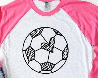 Soccer SVG - Soccer ball SVG - soccer mom SVG, soccer shirt, love soccer - soccer girl - Scribble Soccer Ball - Cricut Cut File, Silhouette
