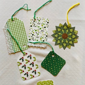 Christmas Gift Tags/Christmas Journal Tags/Christmas Junk Journal Tags