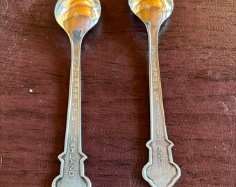 *Boomerang*　Rolex spoons Vtg. Rolex Bucherer Of Switzerland CB 6.9 Souvenir Spoon