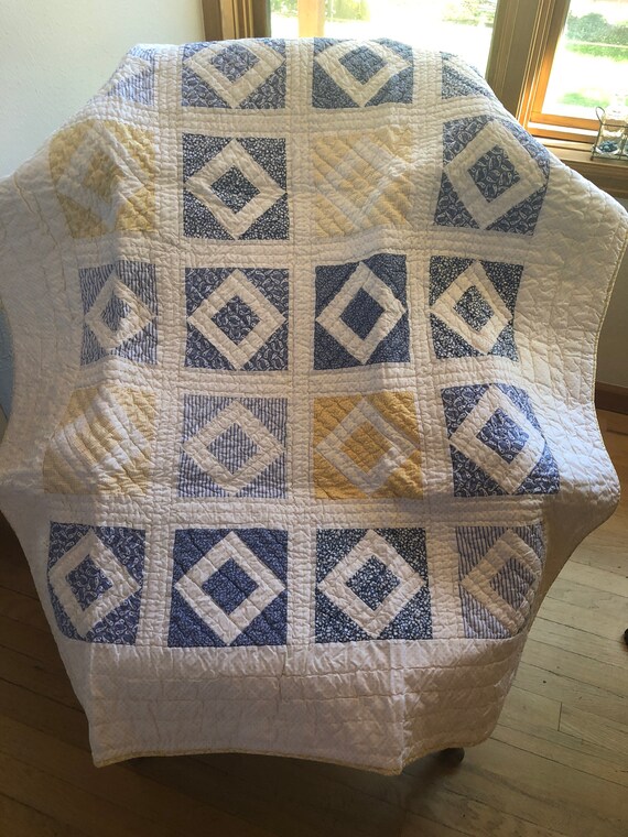Vintage Eddie Bauer Baby Quilt Etsy