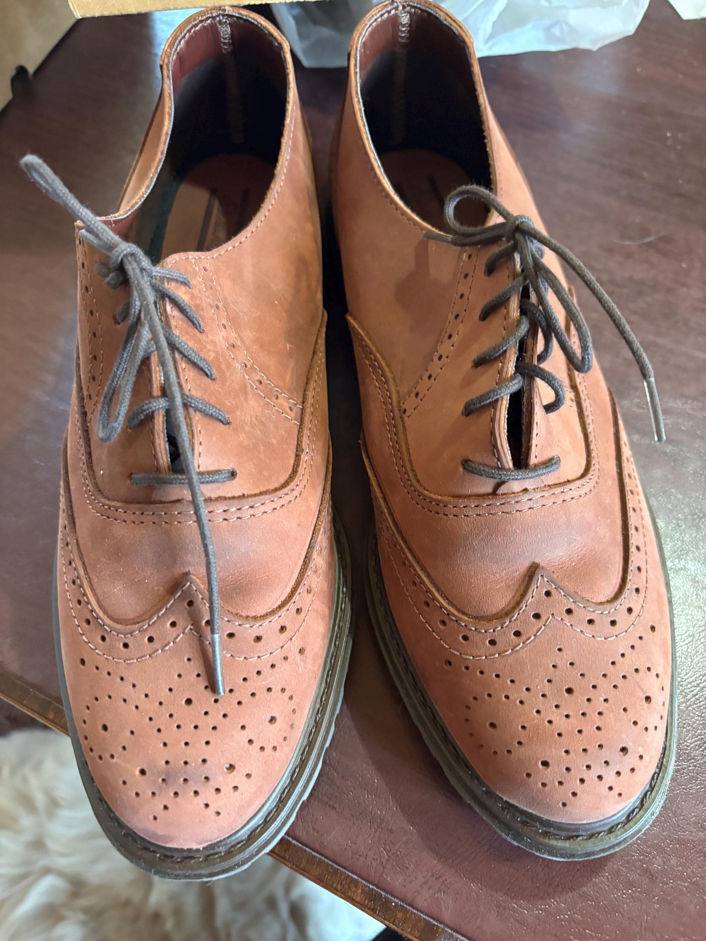 Womens Brown Brogues - Etsy