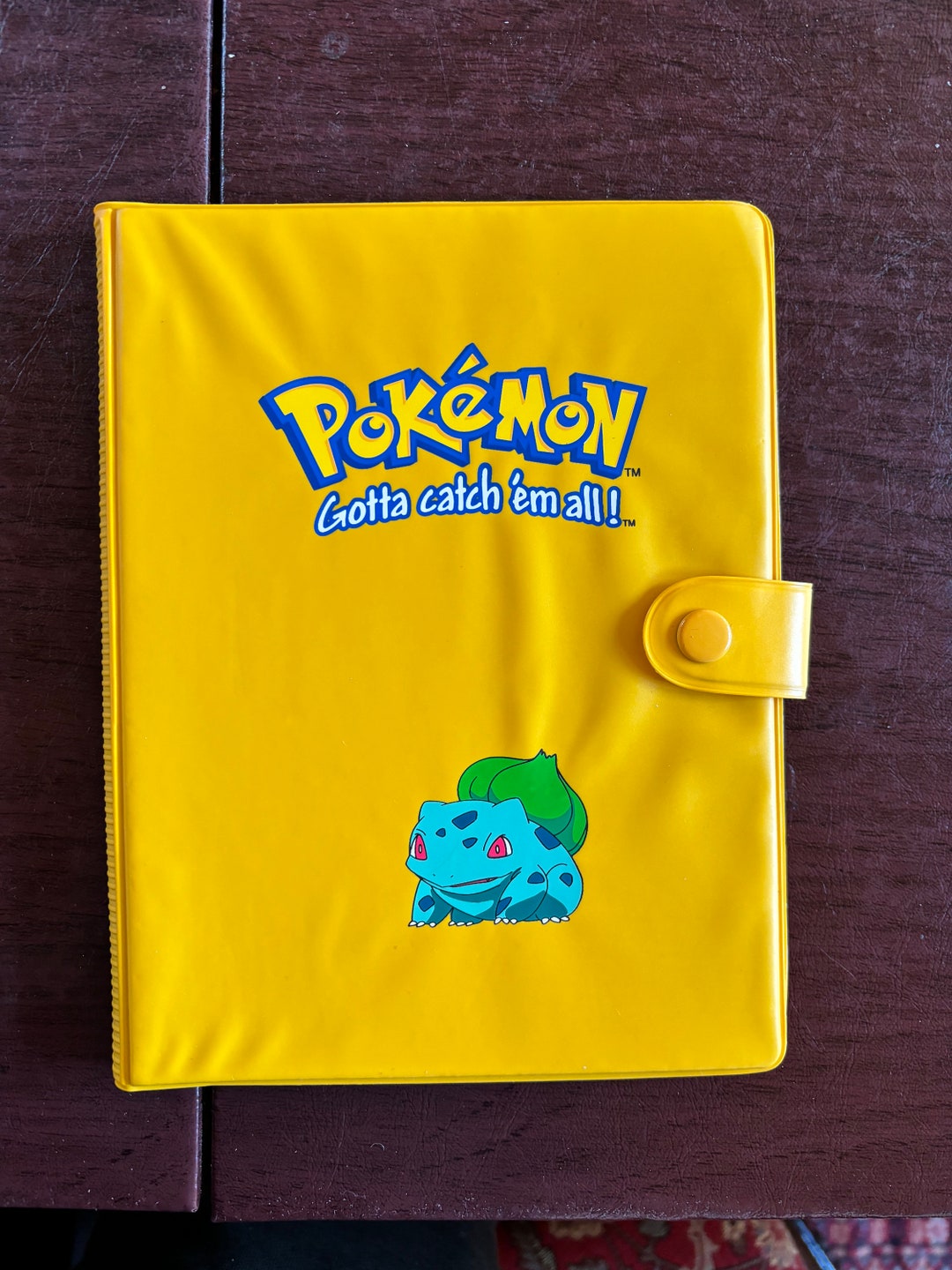 Pokémon Vintage NWT Vinyl Trading Card Holder Etsy