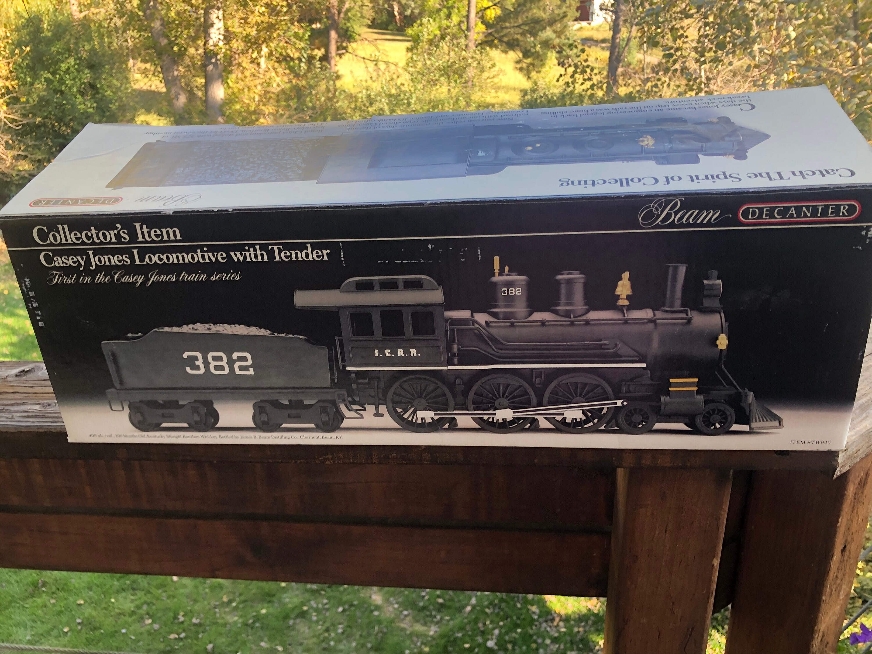 Jim Beam 1988 Casey Jones With Tender Collectors Decanter Train Etsy