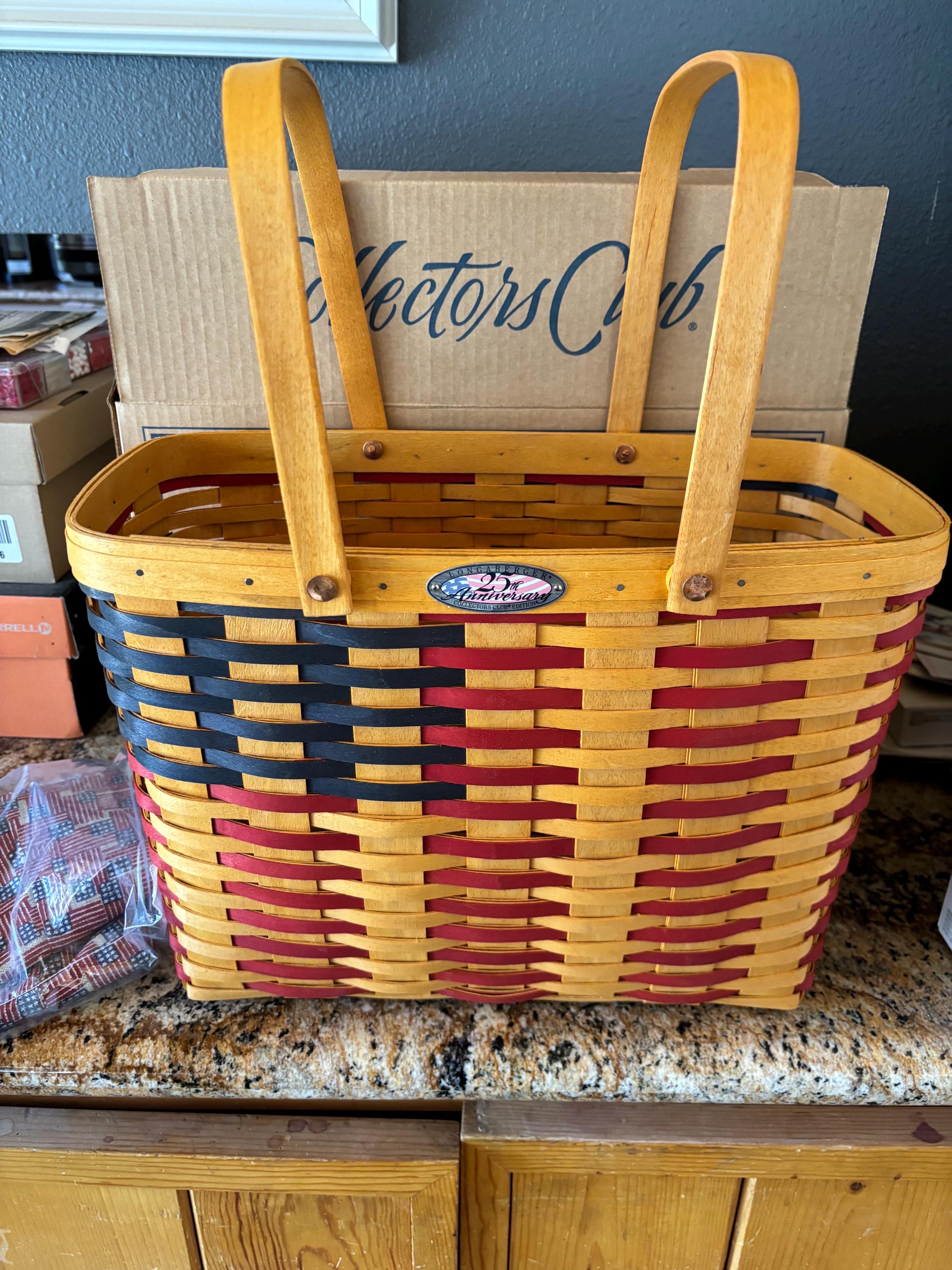 Longaberger 25th Anniversary Basket - Etsy