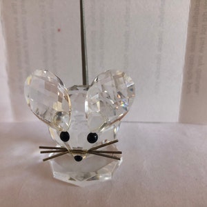 Swarovski collectible medium mouse