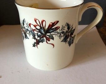 Lenox Christmas NWT Winter Greetings mug