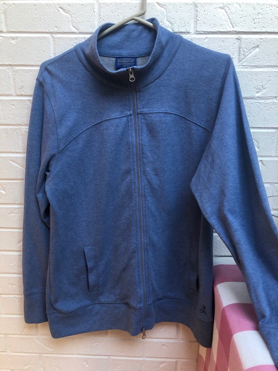 Pendleton women’s preowned full zip blue sweatshir