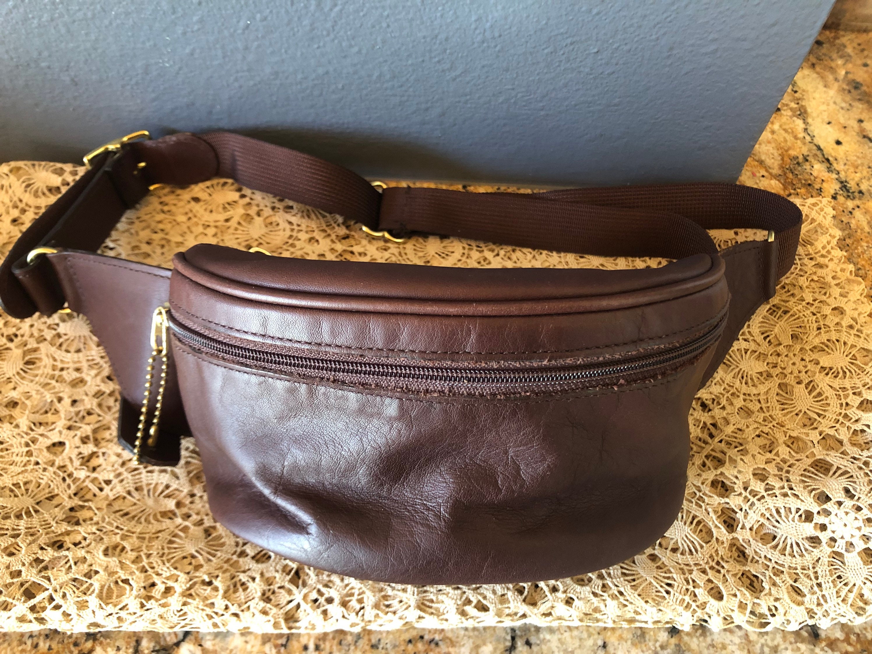 Vtg coach fanny pack | Vintage coach bags, Coach leather bag, Vintage coach