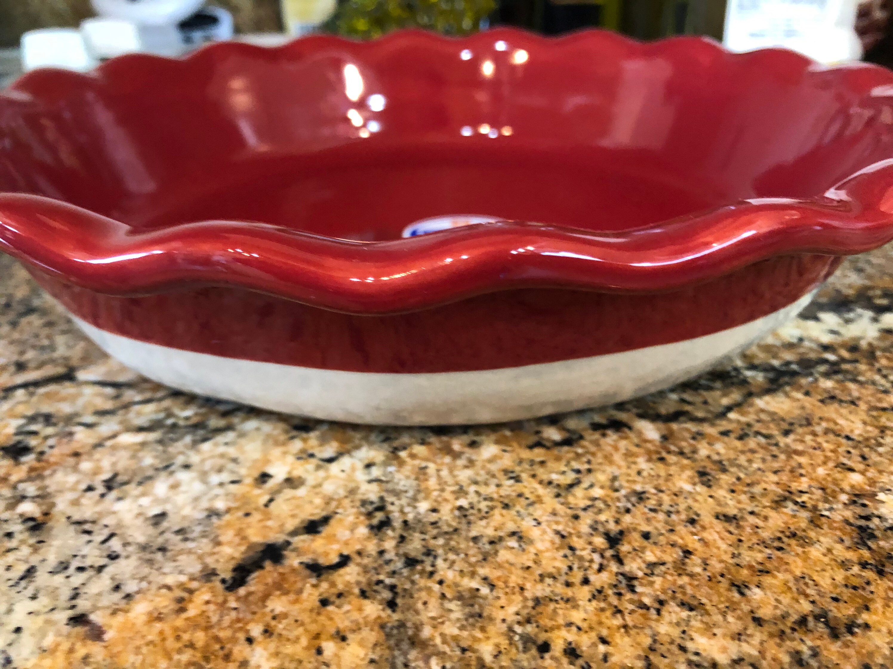 Emile Henry > Mixing Bowls > Small Mixing Bowl (Red) - Lewis Gifts
