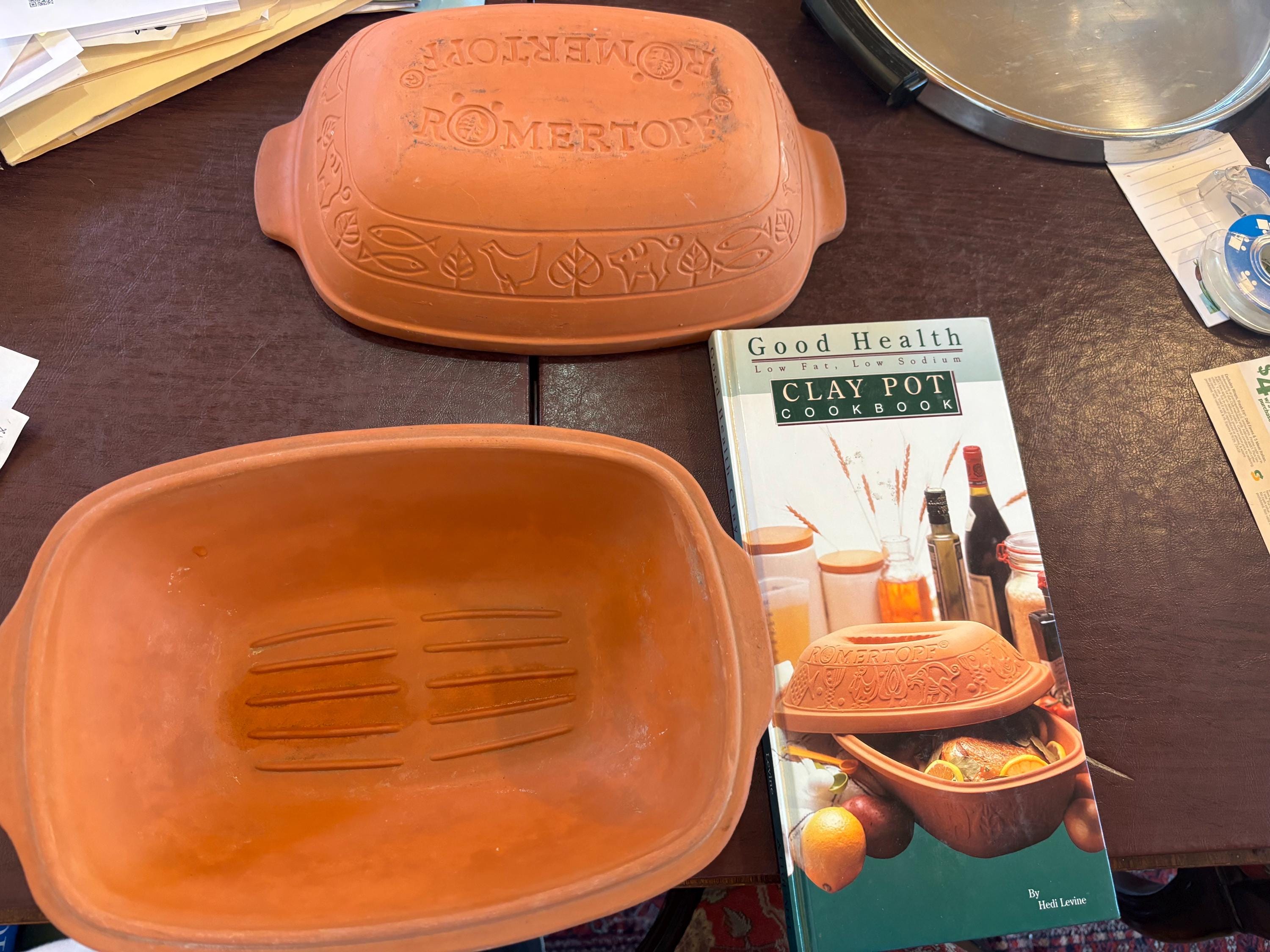 Romertopf Clay Pot - Etsy