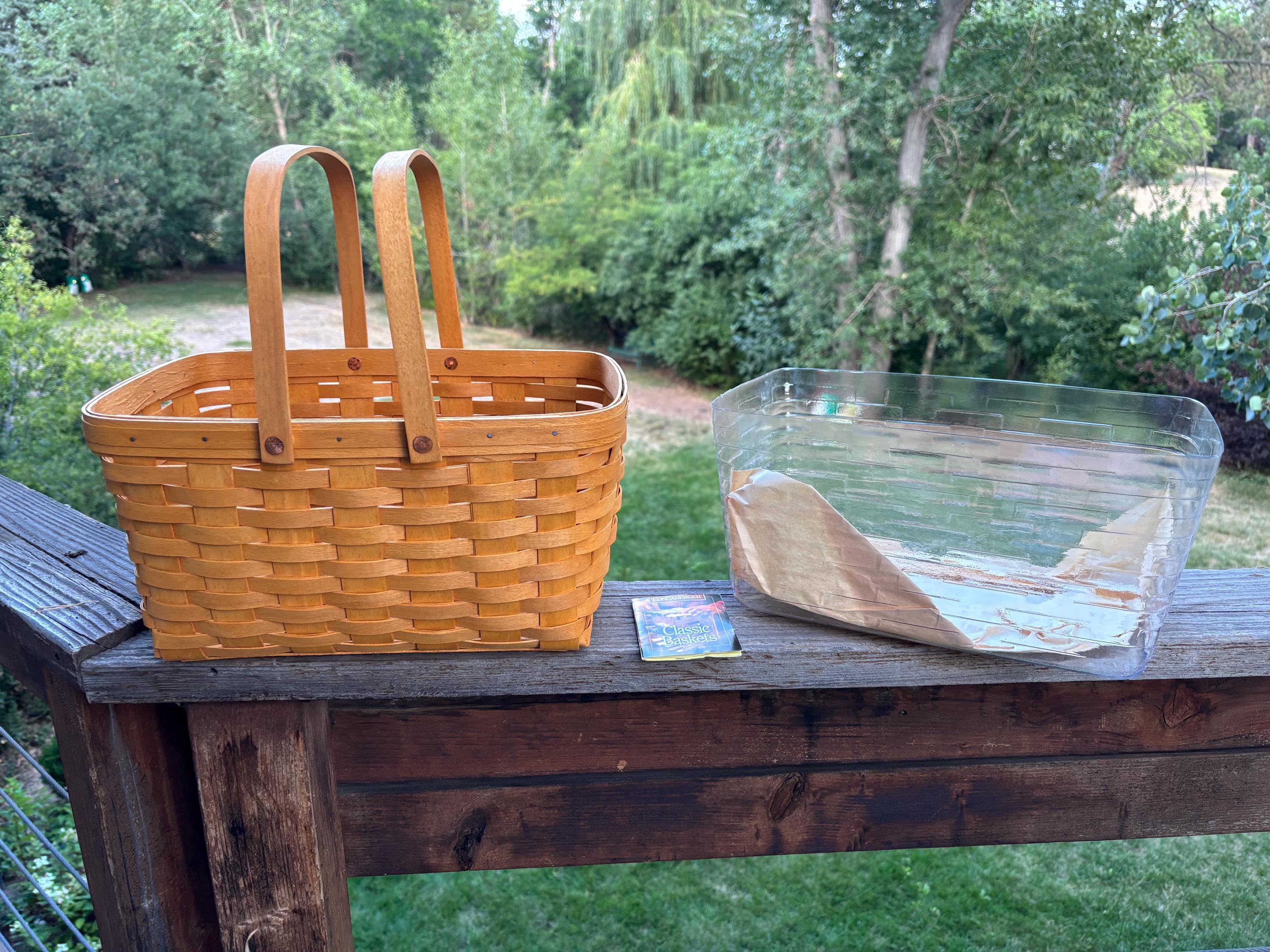Longaberger Medium Market Basket - Etsy