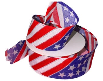 Wired Ribbon for July 4th