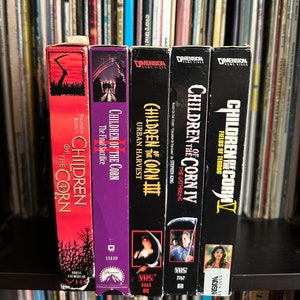 Children of the Corn VHS Collection